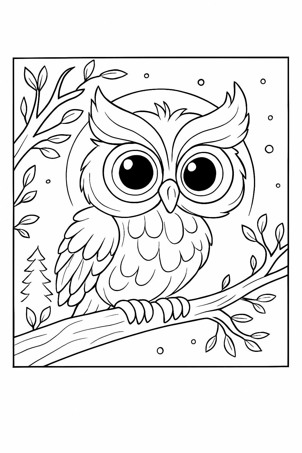 Generated coloring page